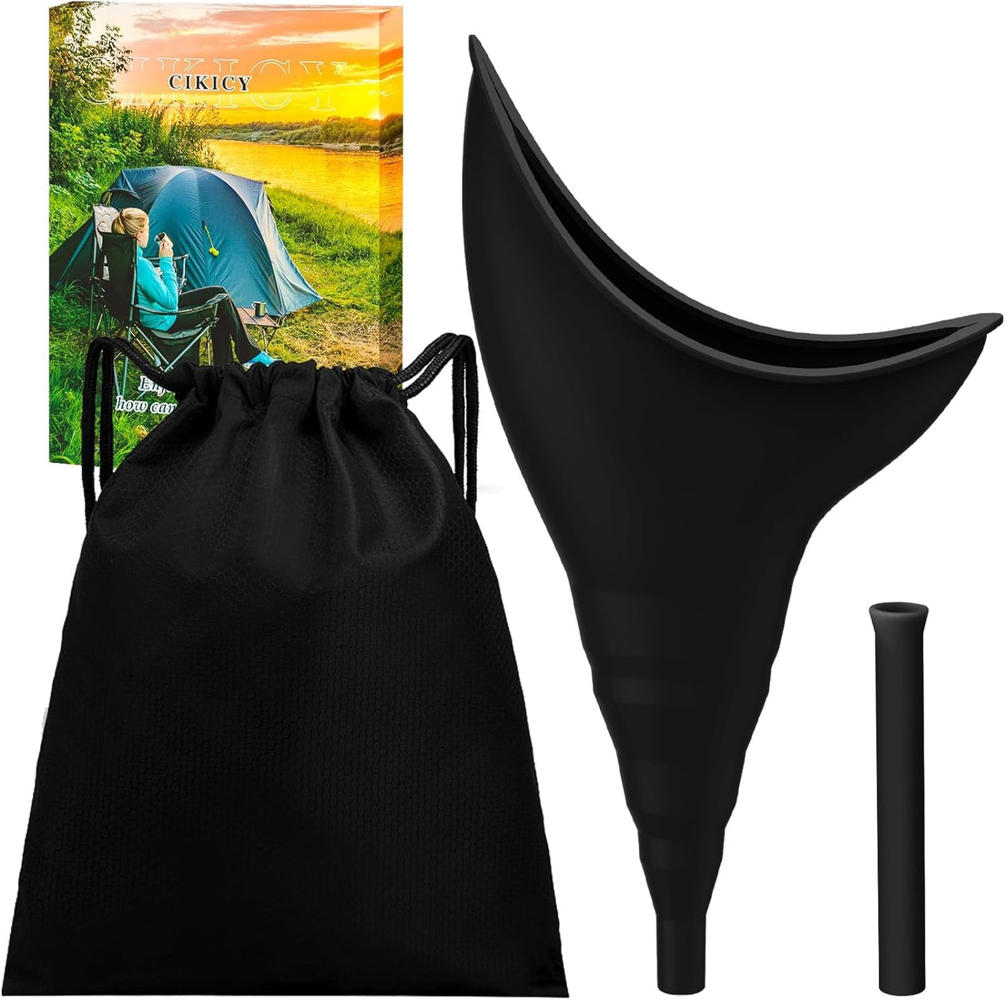 Urinoir femme Réutilisable LadyGo™ + Pochette Offerte