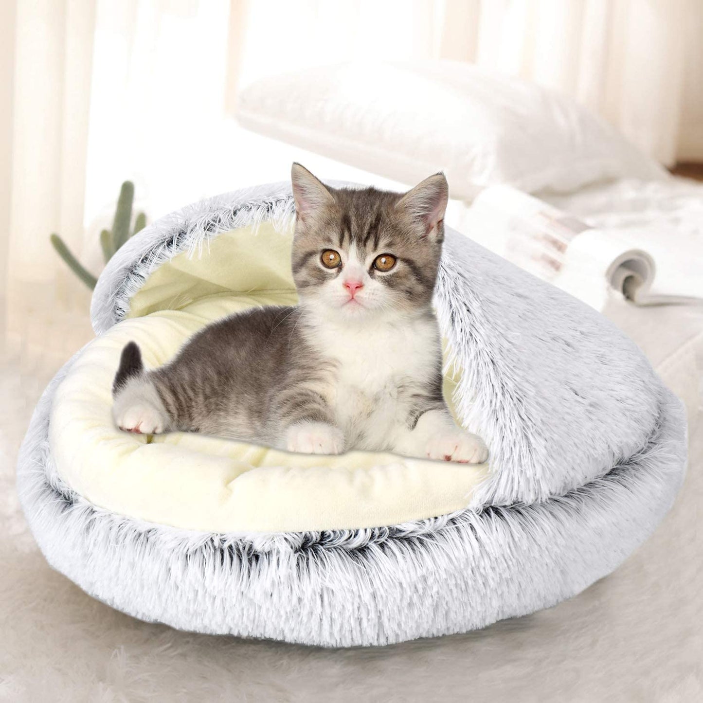 Panier pour Chat Design Scandinave Confort+
