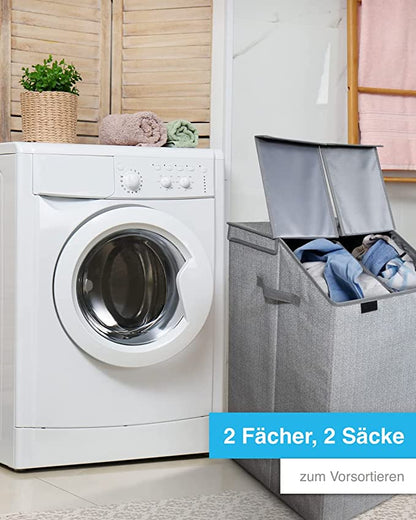 Panier à Linge double Compartiments Modus