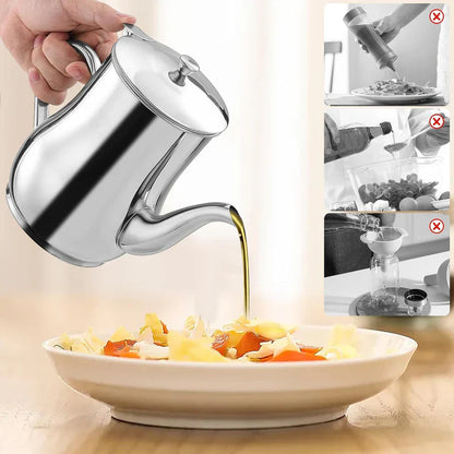 Pot de Conservation d’Huile Filtrée
