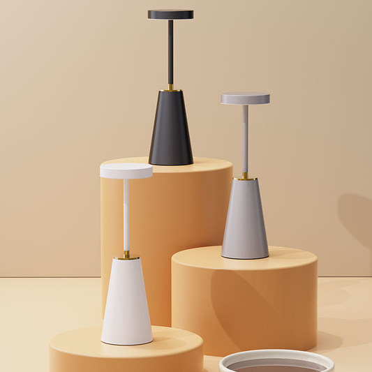 Lampe de Table LumiFlex Sans Fil - Lampe LED Dimmable avec Fonction Mémoire et Chargement USB
