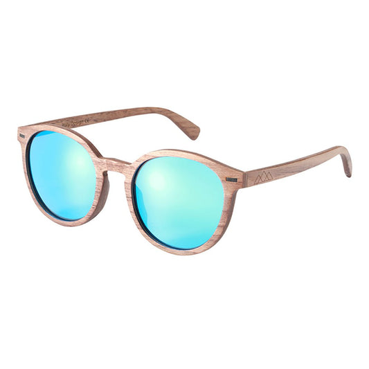 Lunette bois - Vintage Noyer Bleu