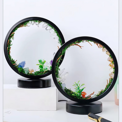 EnchantedRing  –  Lampe Cristal Botanique