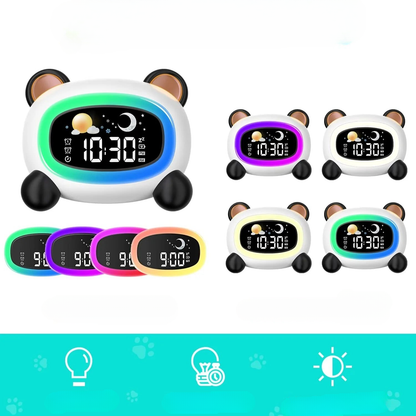 Réveil enfant panda