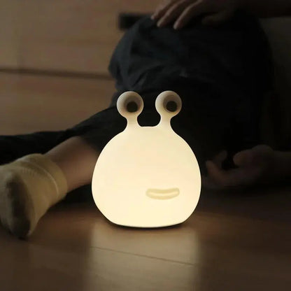 Lampe de chevet Limace Rechargeable en Silicone pour Enfants