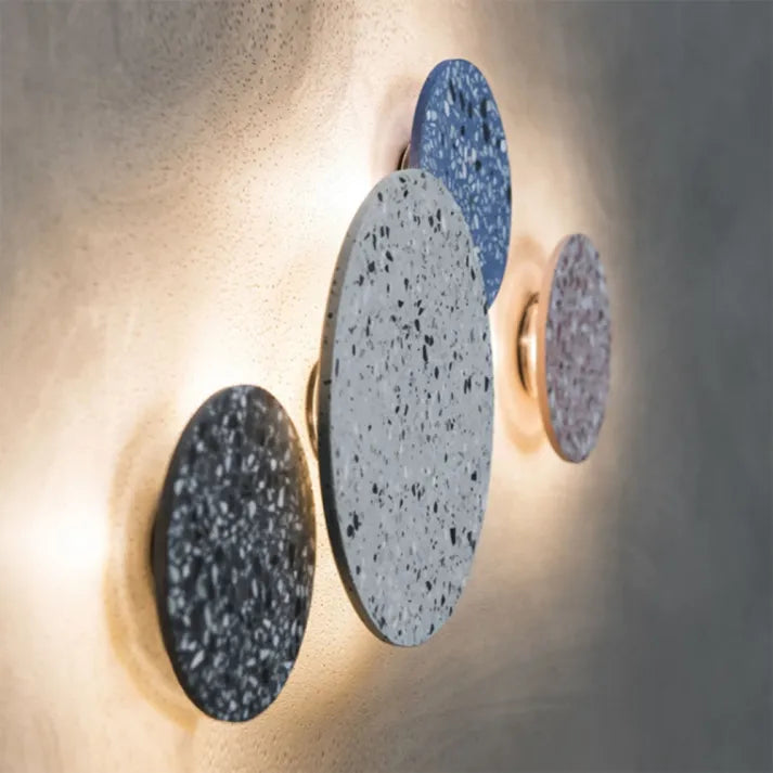 Applique Murale Nordic Terrazzo LED - Design Scandinave Moderne pour Couloir, Escalier, Hall