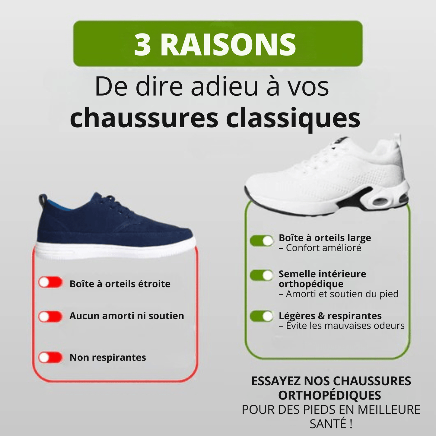 Baskets Orthopédiques Pour Femme Luma™