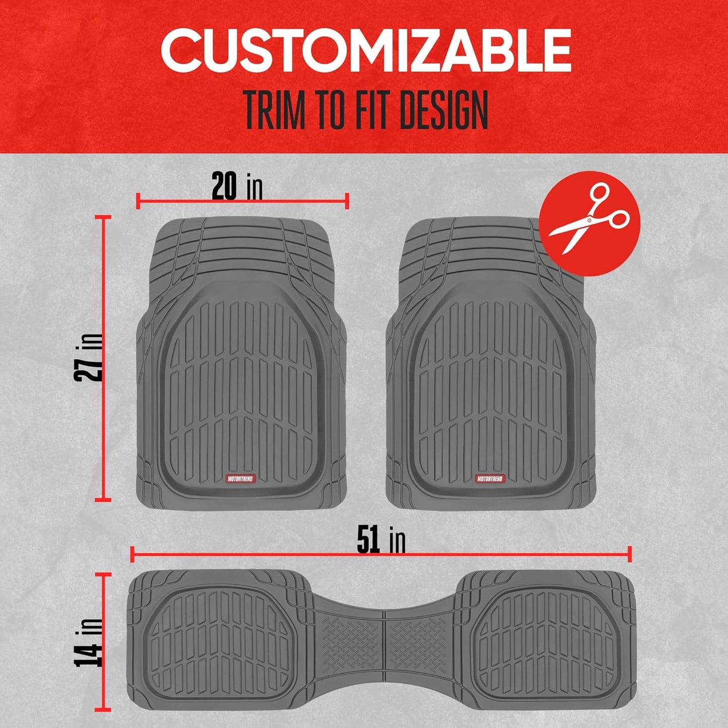 Tapis Voiture Universels Flexibles