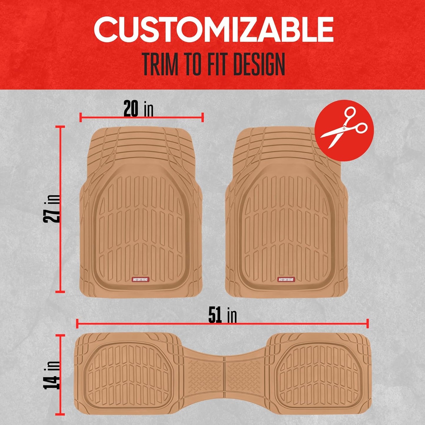 Tapis Voiture Universels Flexibles