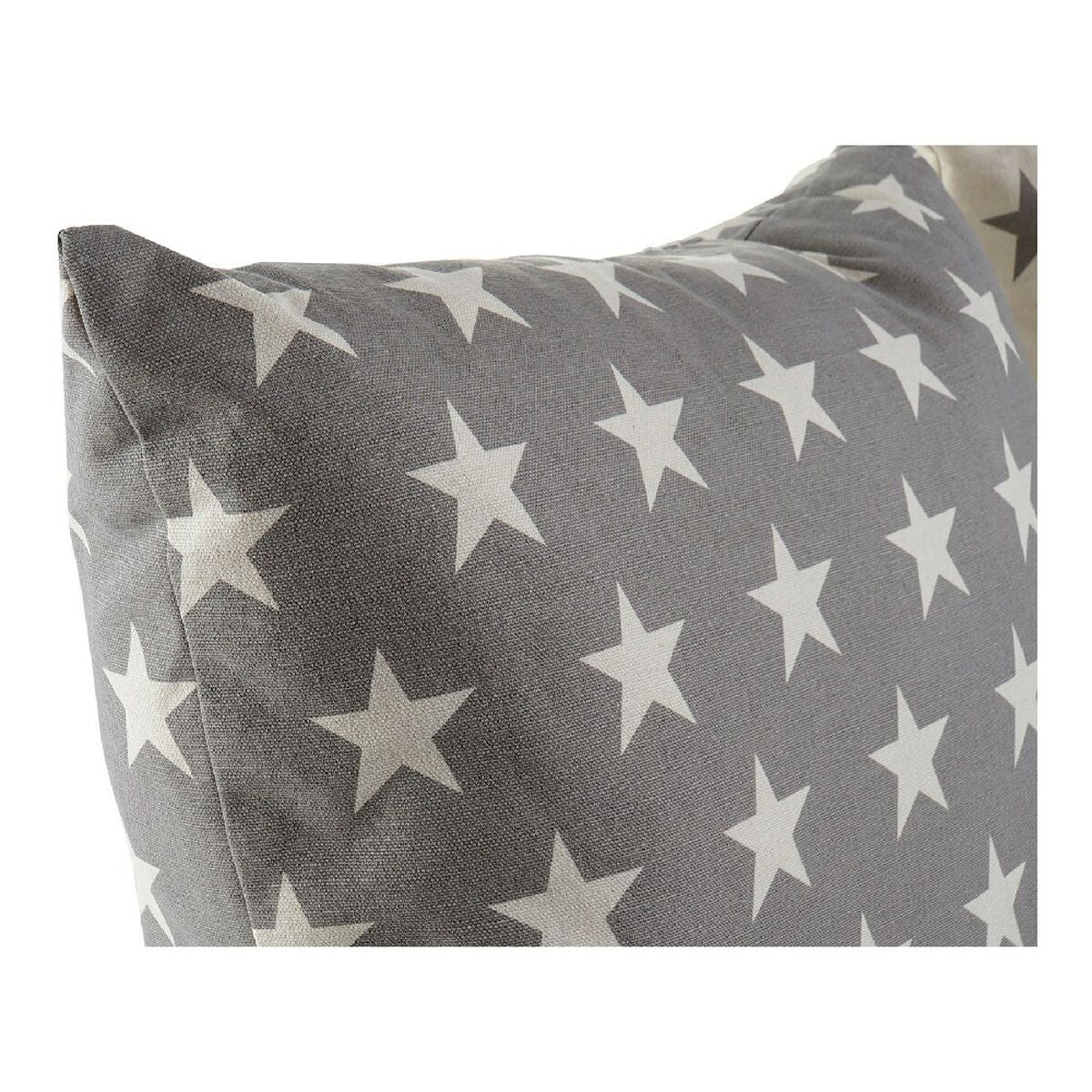 Coussin Beige Marron 60 x 10 x 60 cm Etoiles (2 Unités)