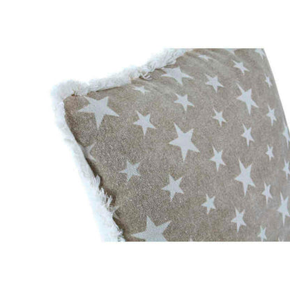Coussin Gris Beige Polyester Coton Aluminium (45 x 10 x 45 cm) (2 Unités)