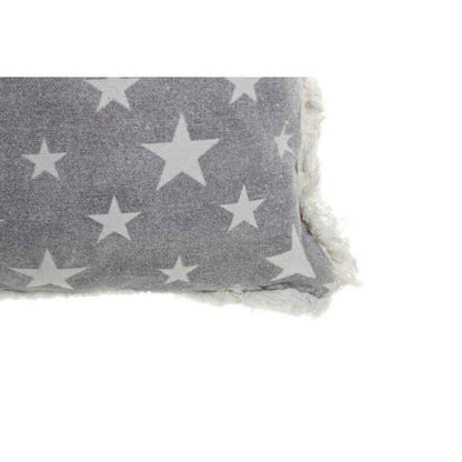 Coussin Gris Beige Polyester Coton Aluminium (45 x 10 x 45 cm) (2 Unités)