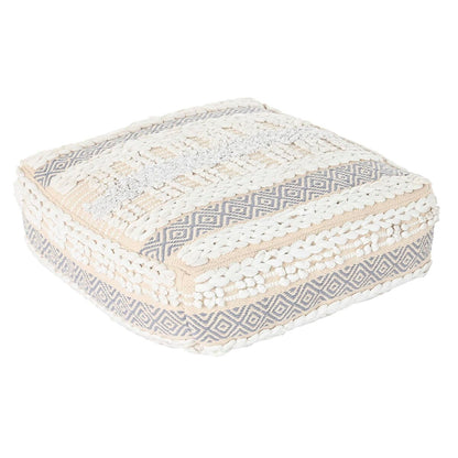 Coussin de sol méditation carré Bohème 60 x 60 x 25 cm