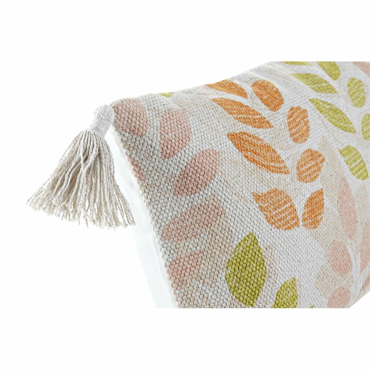 Coussin DKD Home Decor 60 x 10 x 30 cm Beige Multicouleur Fleurs