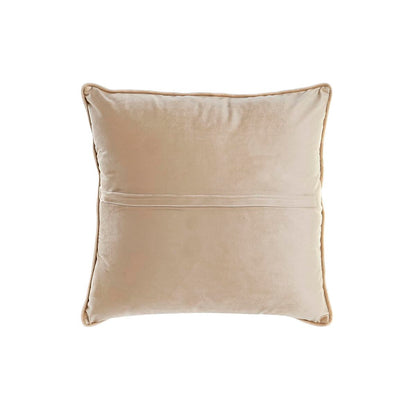 Coussin DKD Home Decor Doré 45 x 10 x 45 cm Fleurs