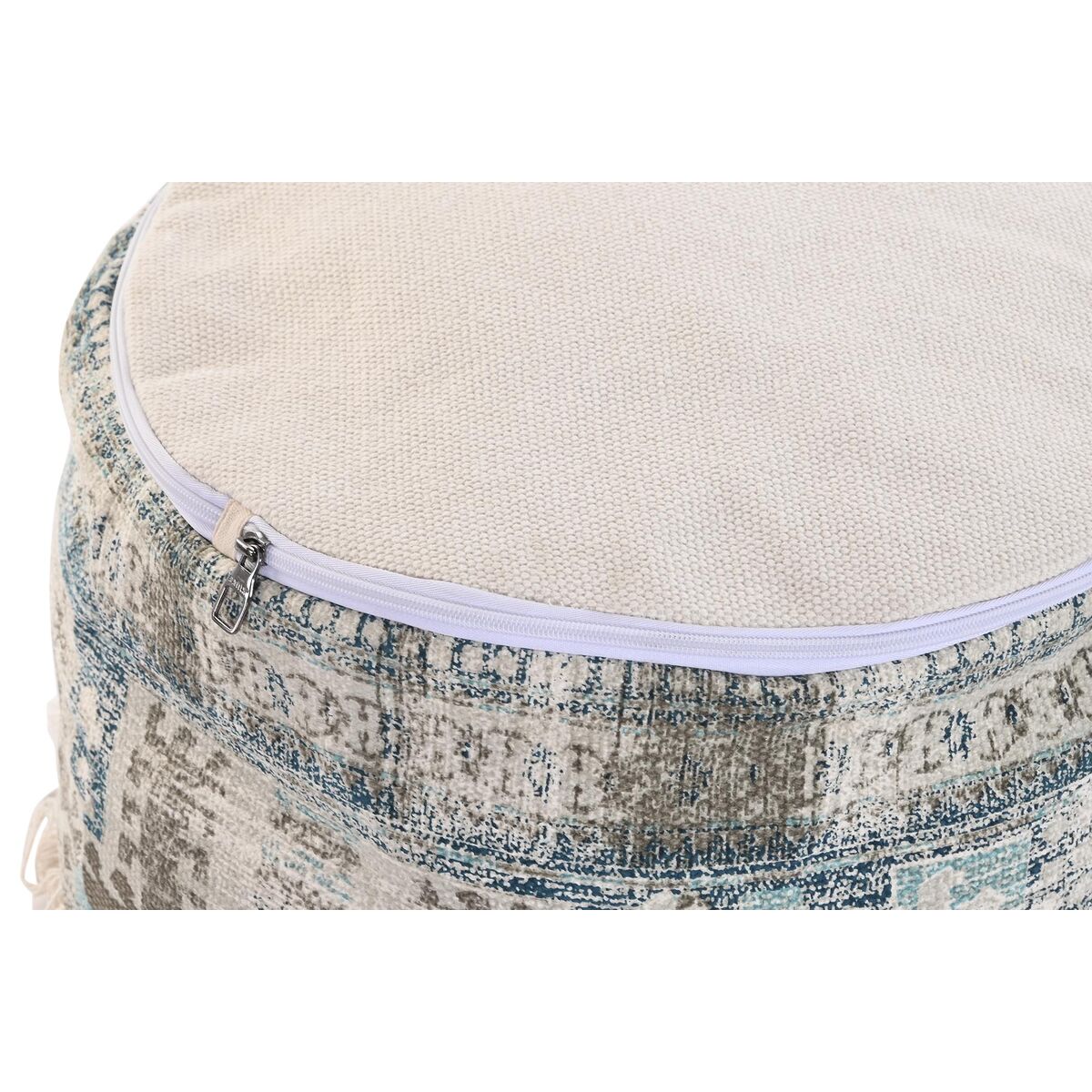 Coussin de Sol 40 x 40 x 40 cm Arabe Frange