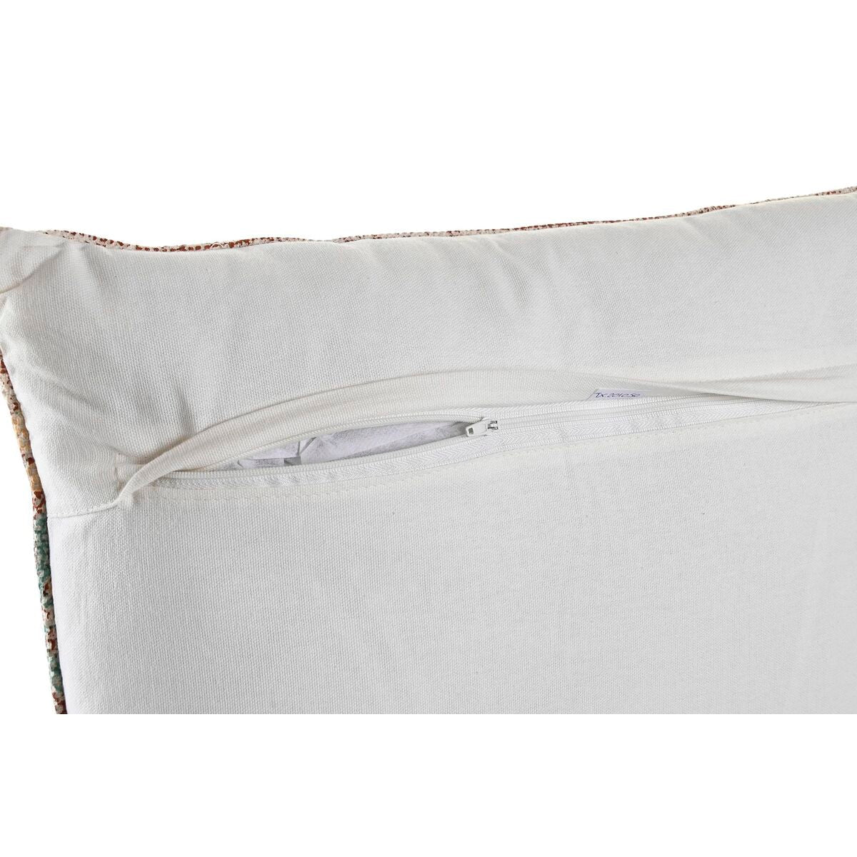 Coussin DKD Home Decor Fez Bleu 45 x 10 x 45 cm Frange