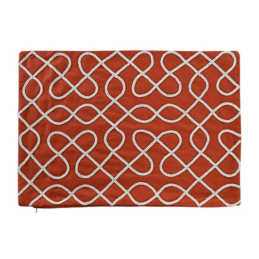 Housse de coussin DKD Home Decor 60 x 1 x 40 cm Terre cuite