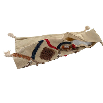 Housse de coussin DKD Home Decor 60 x 1 x 40 cm Multicouleur Frange