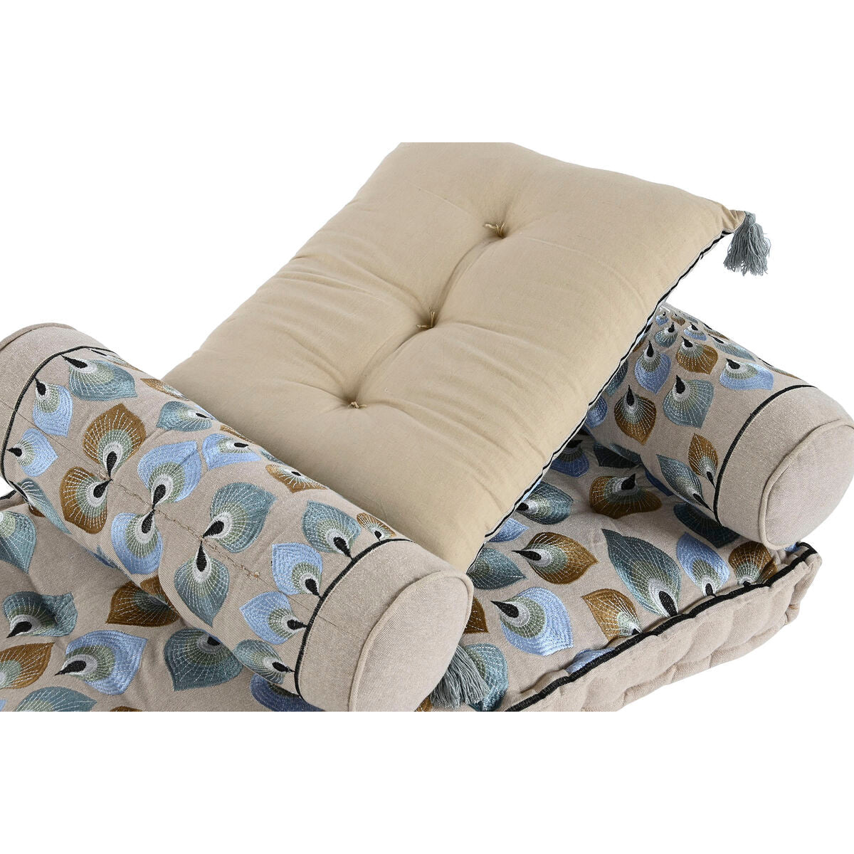 Coussin de jardin extérieur 90 x 55 x 18 cm