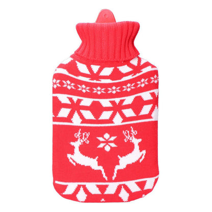 Coussin bouillotte de Noël en laine 2 litres