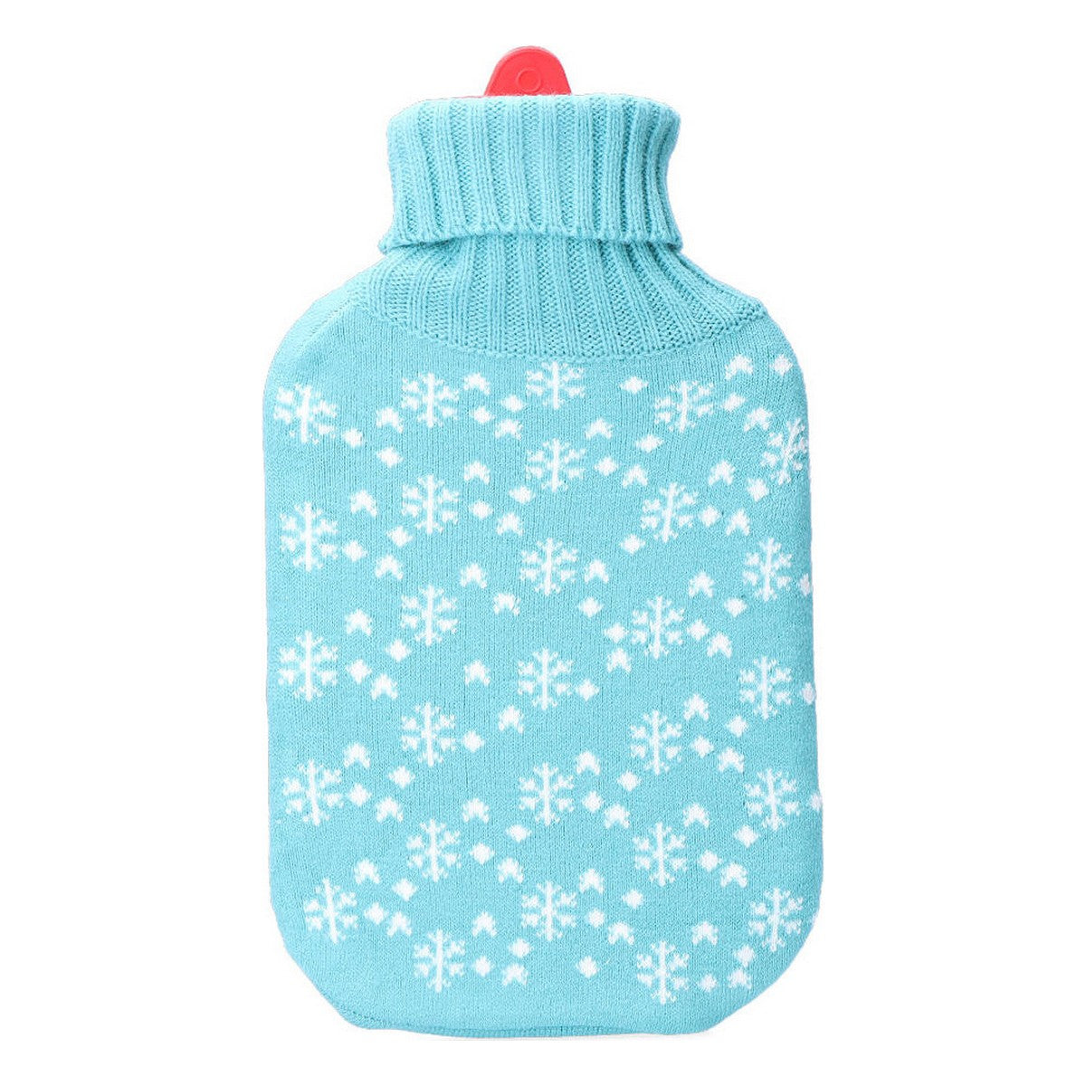 Coussin bouillotte en laine Flocons de neige
