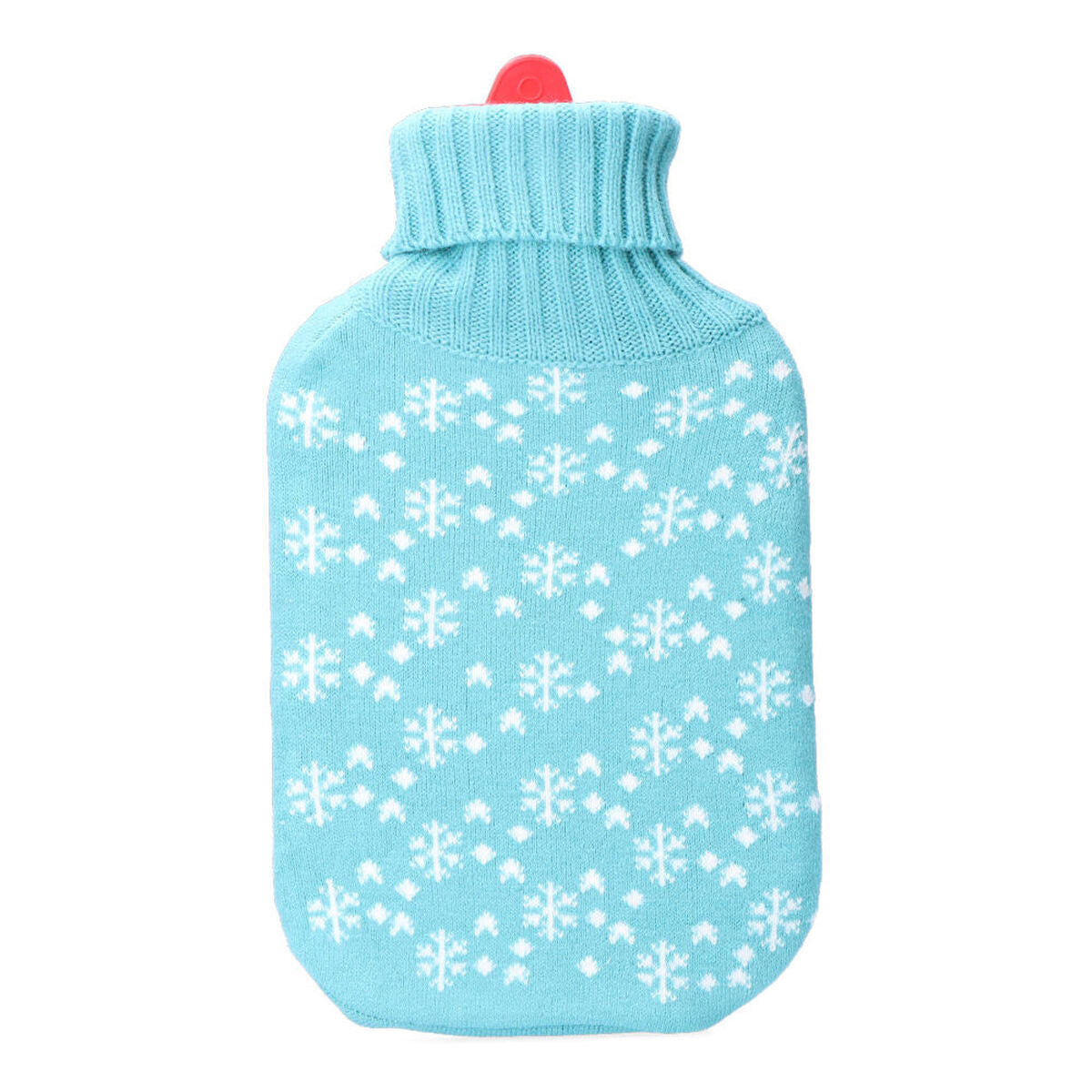 Coussin bouillotte en laine Flocons de neige