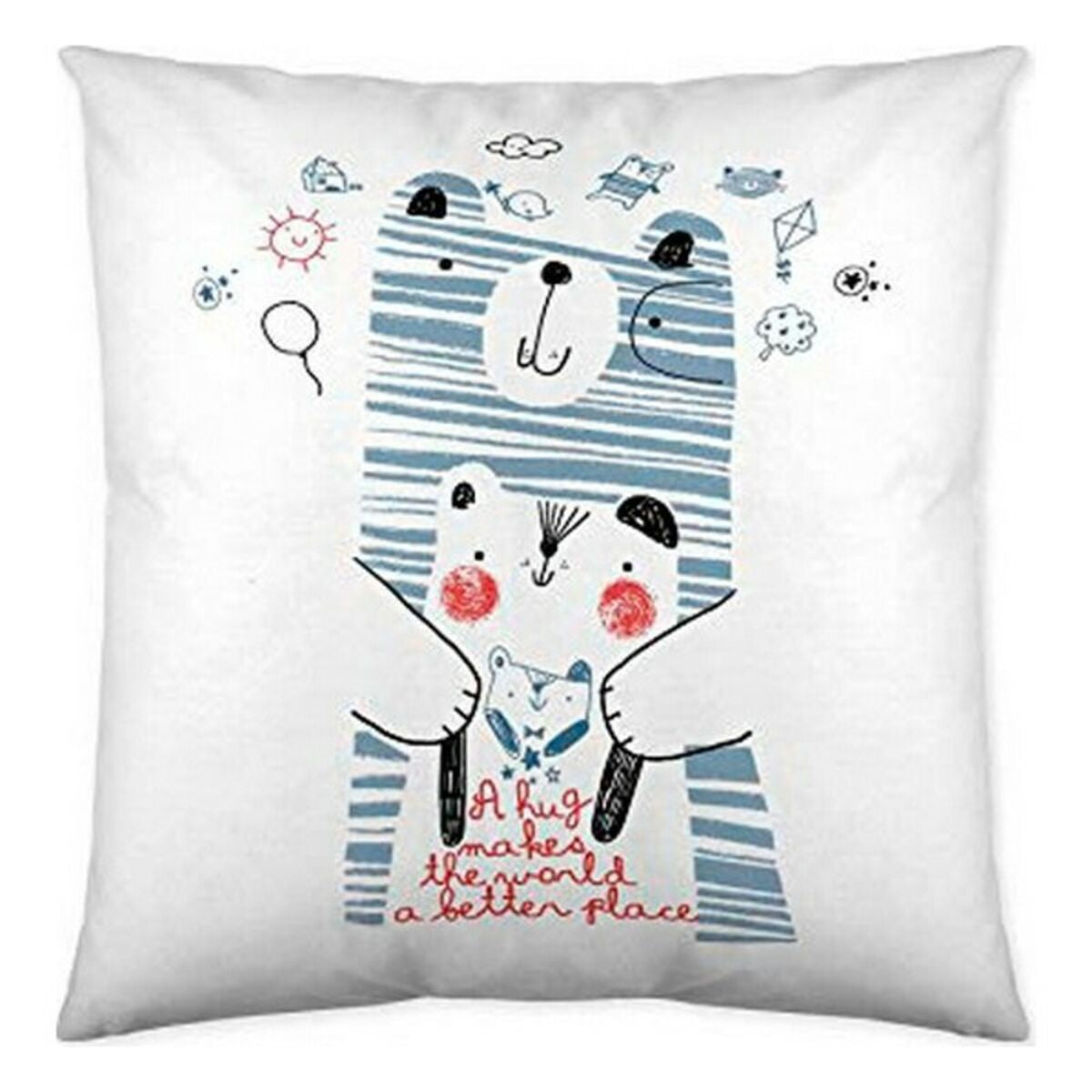 Housse de coussin Cool Kids Daddy Bear (50 x 50 cm)