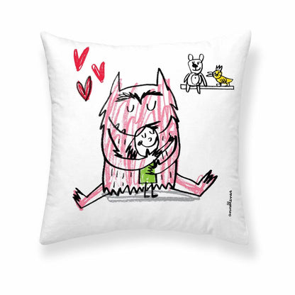 Housse de coussin 50 x 50 cm en Coton bio