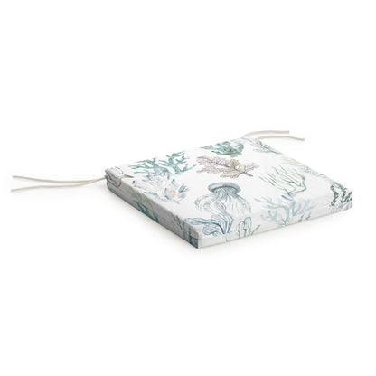 Coussin de chaise épais à motifs marins