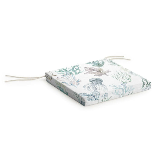 Coussin de chaise épais à motifs marins