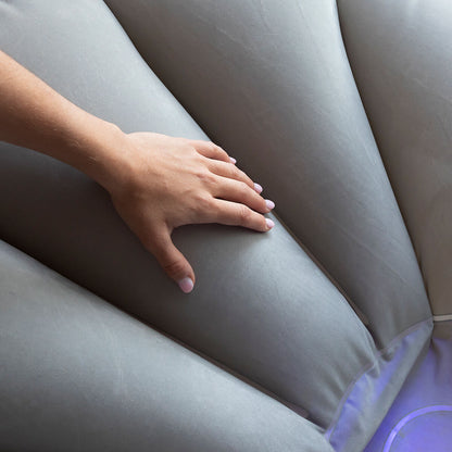 Coussin Pouf gonflable LED avec télécommande – Intérieur & extérieur
