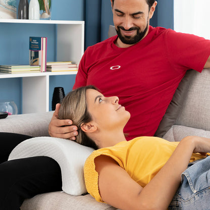 Coussin Cervical Viscoélastique pour Couple