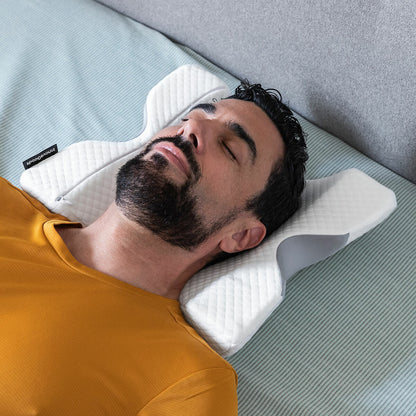 Coussin Cervical Viscoélastique pour Couple
