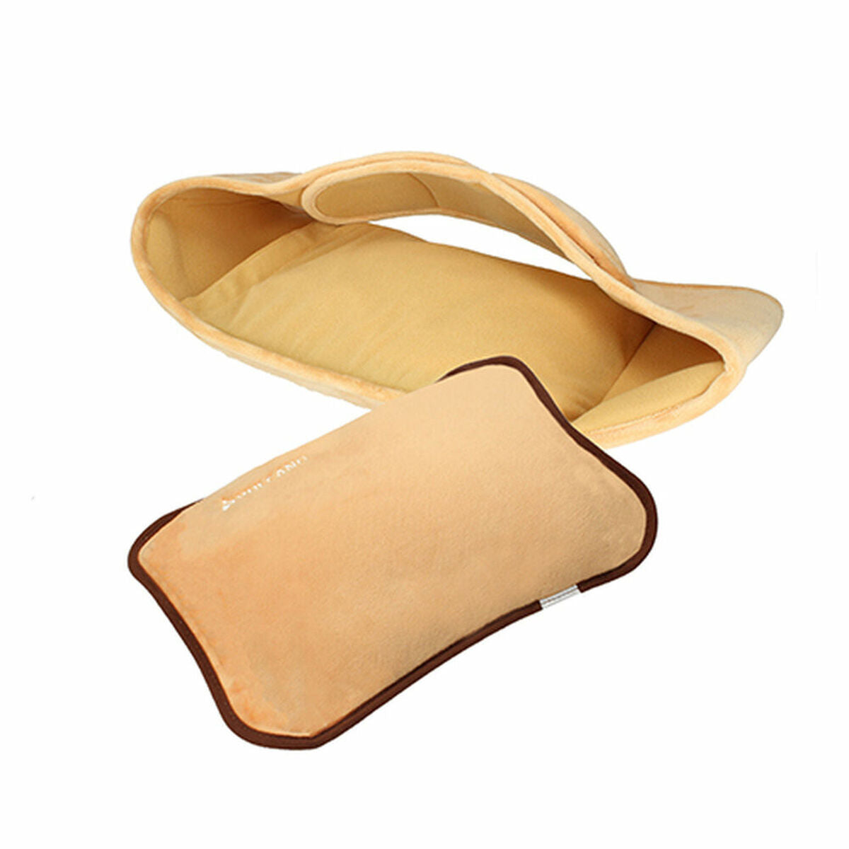 Coussin bouillotte rechargeable ergonomique avec ceinture