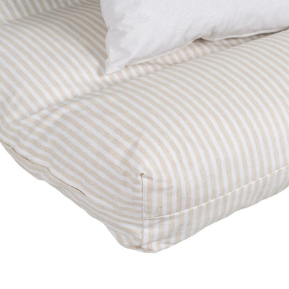 Coussin 4 Pièces Beige 120 x 80 cm