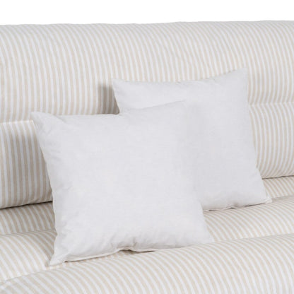 Coussin 4 Pièces Beige 120 x 80 cm
