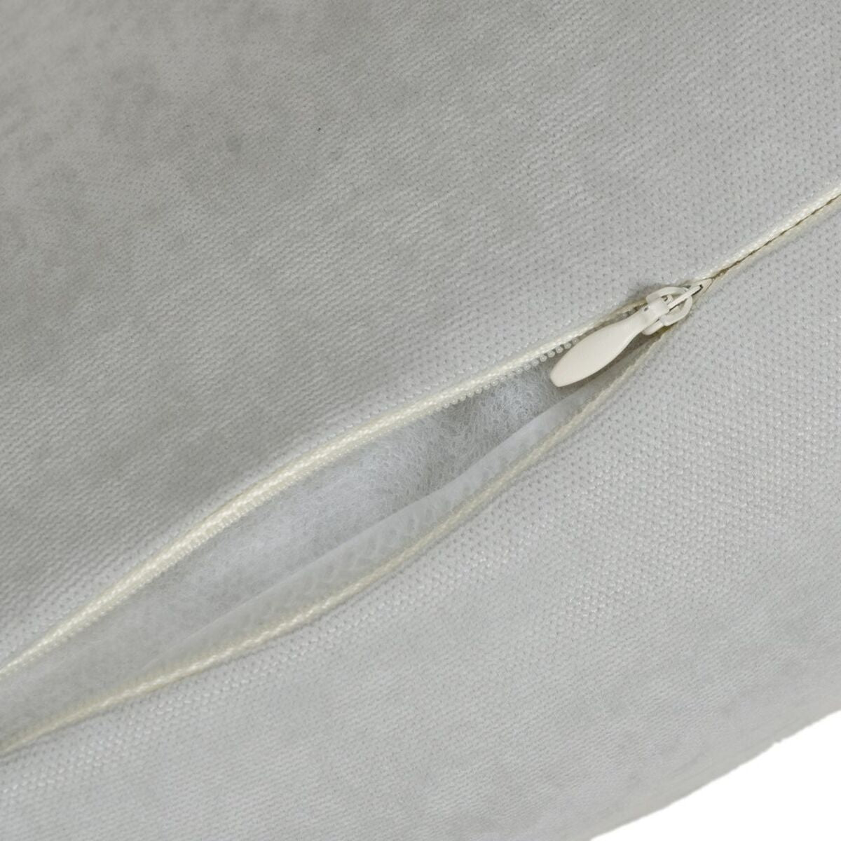 Coussin Polyester Gris 45 x 30 cm