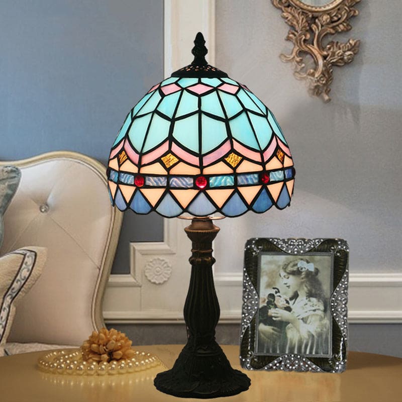 RadiantTints – Lampe Tiffany en verre coloré