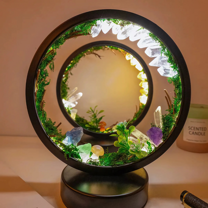 EnchantedRing  –  Lampe Cristal Botanique