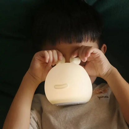 Lampe de chevet Limace Rechargeable en Silicone pour Enfants