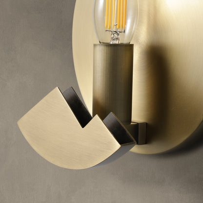 Applique Murale LED Nordic Minimalist - Lampe en Marmor et Laiton avec Dimmer