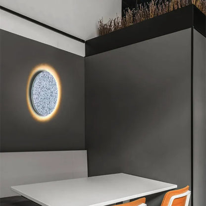 Applique Murale Nordic Terrazzo LED - Design Scandinave Moderne pour Couloir, Escalier, Hall