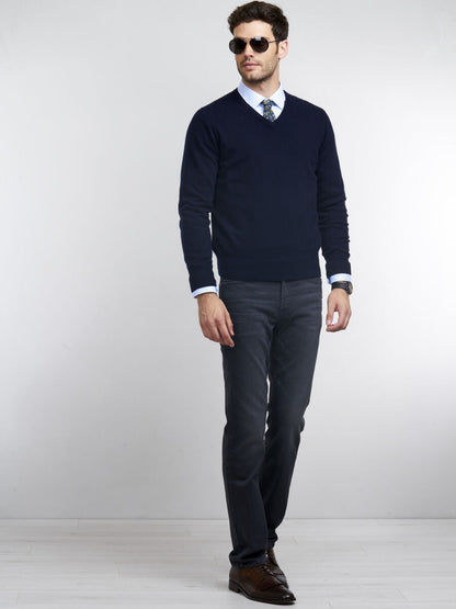 Pull Homme en Cachemire Cashmurel – Élégance Intemporelle, Confort Haut de Gamme, Style Polyvalent