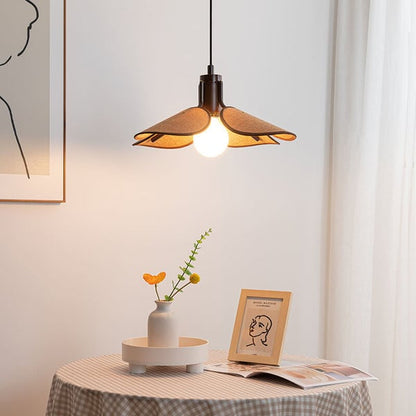 Suspension en tissu artisanal rétro-chic pour intérieur
