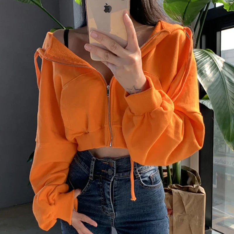 Veste crop top