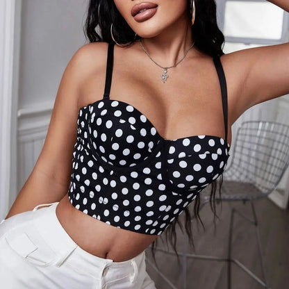 Crop a pois top