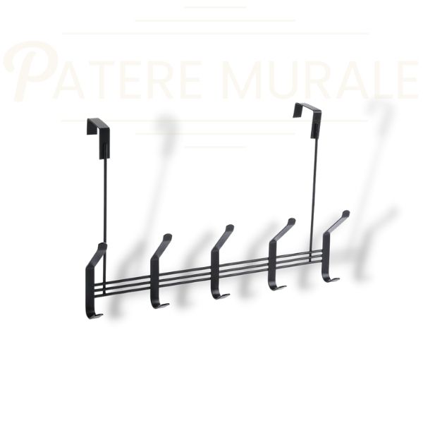 Porte manteau derrière porte
