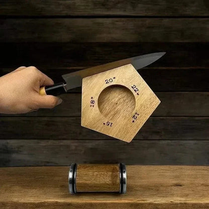 Affûteur Design de couteaux à rouleau – Angle réglable avec pierres à aiguiser