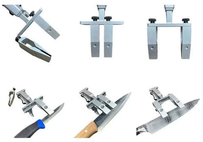 Aiguiseur à angles fixe Professionnel avec Pierres à Aiguiser